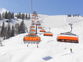 New ski lifts with seat heating